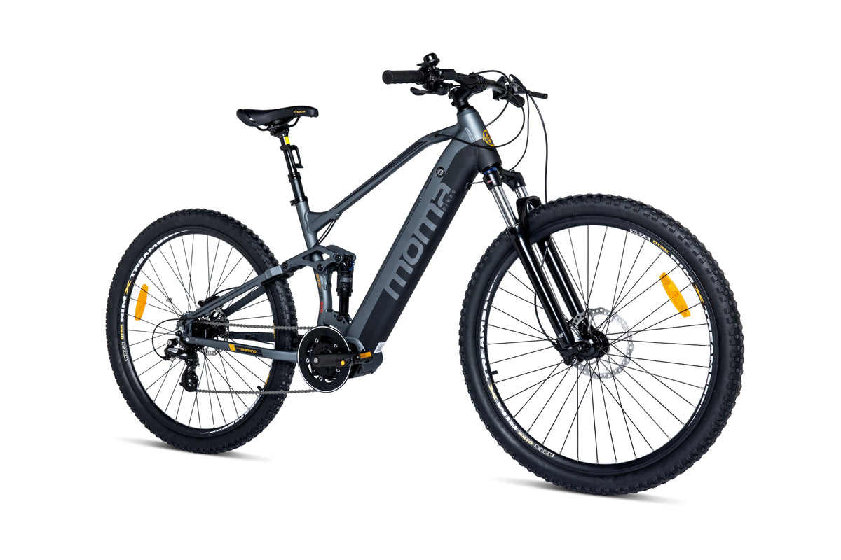 E MTB Full Suspension Electric Bicycle 27.5 PRO Central Motor Moma Bikes