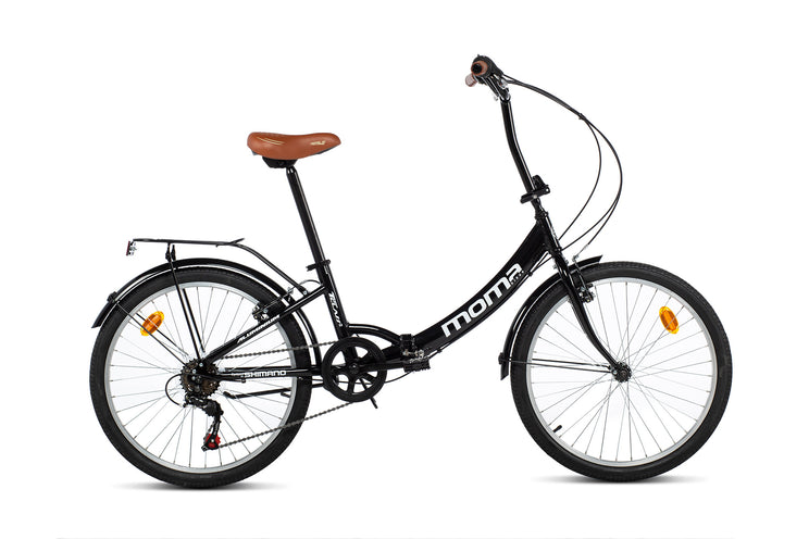 Top Class 2 Black folding bike Moma Bikes